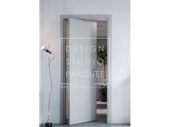 Дверь раздвижная/вращающаяся New Design Porte Metropolis Guidetto Lacq 1011/QQ/A Frassino Laccato Poro Aperto RAL 7035